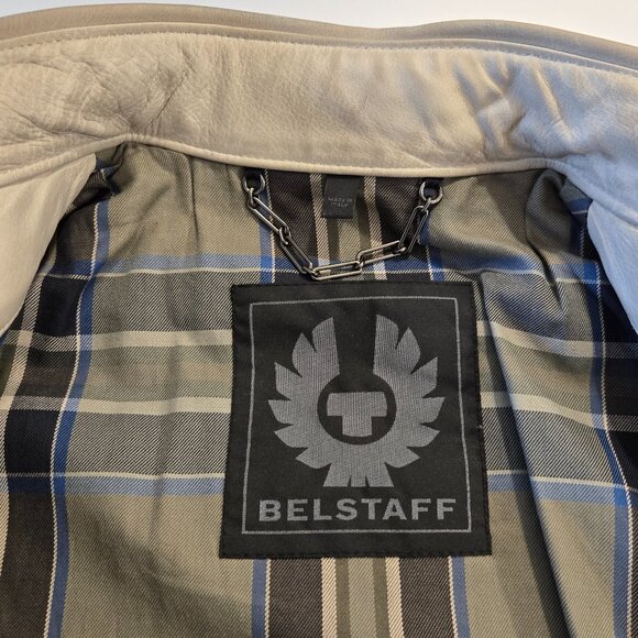 Belstaff Waxed Leather Moto Jacket - Picture 13 of 16